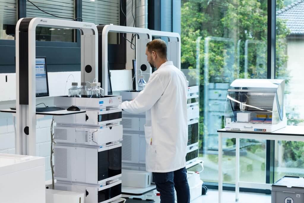 Employee working on Opti-mAb®-scFv-stabilization