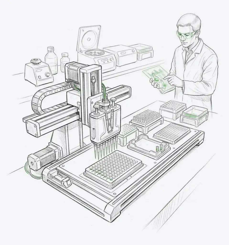 HTP Antibody Production Service, evitria laboratory