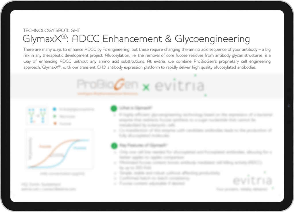 Preview of Technology spotlight evitria & probiogen