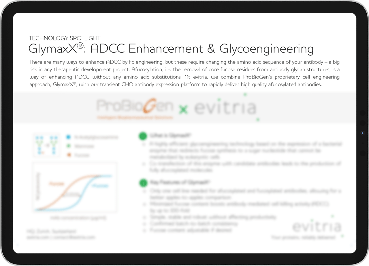 Preview of Technology spotlight evitria & probiogen